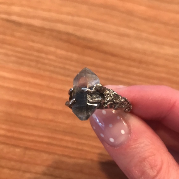 925 silver with smokey quartz - Picture 2 of 2
